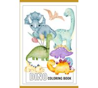 Dino Coloring Book: Mundo Jurássico para Colorir