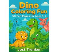 “Dino Coloring Fun”: Cute & Fun Dino Coloring for Little Explorers