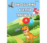 Dino Coloring & Letter Tracing A-Z