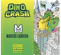 "DINO CRASH" x Marcos Cabrera POSTER GIGANTE DA COLORARE