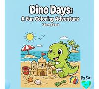 Dino Days: Cute and Simple Dinosaur Coloring book