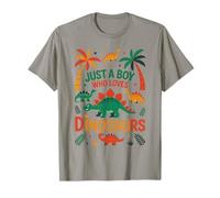 Dino Dicendo per Gli Amanti dei Dinosauri Dino Boys Maglietta