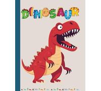 "Dino Doodles and Creative Adventures: 110-Page Sketchbook for Kids with Fun Dinosaur Cover (8.5 x 11)"