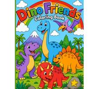 Dino Friends: Coloring Book