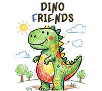 Dino friends: Coloring book
