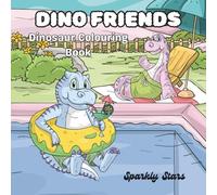 Dino Friends: Dinosaur Colouring Book