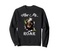 Dino Hear Me Roar - Divertente Regalo per Gli Amanti dei Dinosauri Felpa