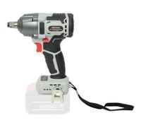 Dino KRAFTPAKET Avvitatore a percussione a batteria senza spazzole da 18 V-400 Nm, attacco quadrato con limitatore a 3 livelli, 3 marce (400 Nm/300 Nm/200 Nm) e lampada a LED, motore senza spazzole