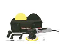 Dino KRAFTPAKET Lucidatrice eccentrica 640220 9mm-650W, set infinitamente variabile con spugna lucidante, tampone lucidante, borsa per auto, barca a motore