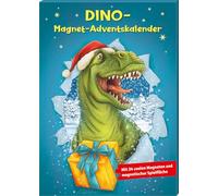 Dino-Magnet-Adventskalender: Mit 24 coolen Magneten und magnetischer Spielfläche