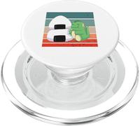 Dino mangia sushi Dinosauri sushi Divertente buongustaio PopSockets PopGrip per MagSafe