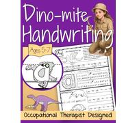Dino-mite Handwriting: Prehistoric Adventures in Lowercase Letters - Printing Workbook for Kindergarten & First Grade Kids Ages 5-7 | Learn Letter Formations, Letter Sounds & Fine Motor Skills