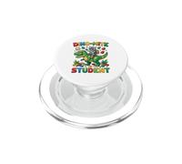 Dino-Mite Student Robot Equitazione Dinosauro Blocchi PopSockets PopGrip per MagSafe