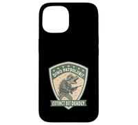 Dino Patrol Unit Estinto ma Deadly Warrior Art Custodia per iPhone 15