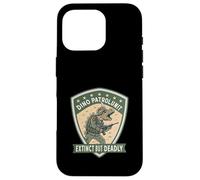 Dino Patrol Unit Estinto ma Deadly Warrior Art Custodia per iPhone 16 Pro