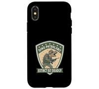 Dino Patrol Unit Estinto ma Deadly Warrior Art Custodia per iPhone X/XS