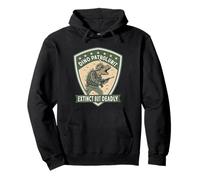 Dino Patrol Unit Estinto ma Deadly Warrior Art Felpa con Cappuccio