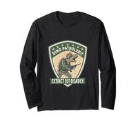Dino Patrol Unit Estinto ma Deadly Warrior Art Maglia a Manica
