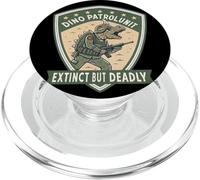 Dino Patrol Unit Estinto ma Deadly Warrior Art PopSockets PopGrip per MagSafe