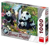 Dino - Puzzle COLLEZIONE SEGRETA: Panda - 1000 Pezzi