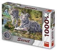 Dino - Puzzle Collezione segreta: Tigri bianche - 1000 Pezzi