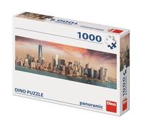 Puzzle panoramico Manhattan al tramonto 1000 pezzi