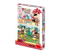 Dino - Puzzle MINNIE AL LAVORO 2x77 - 40-99 Pezzi