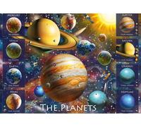 Dino - Puzzle Otto pianeti XXL - 500 Pezzi
