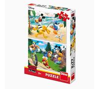 Dino - Puzzle Topolino mette in mostra 2x77 - 40-99 Pezzi