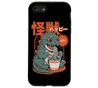Dino Ramen - Tagliatelle Kawaii Kaiju Slurping Custodia per iPhone SE (2020) / 7 / 8