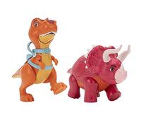 Dino Ranch DNR0008 Deluxe Dino Pack - Biscuit e Angus, giocattolo dai 3 anni in su, multicolore