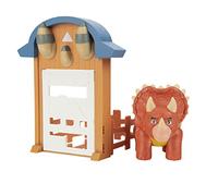 Dino Ranch DNR0024 - Dino Action Pack - Triceratops, figure mobili, dai 3 anni in su, multicolore