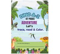DINO-ROARRRR ALPHABET COLORING BOOK