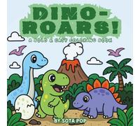 Dino-Roars! Bold & Easy Dinosaur Coloring Book