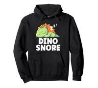 Dino Russare Divertente Gioco di Parole Che Dorme Stanco sonnellino Dinosauro Felpa con Cappuccio