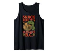 Dino Snackasaurus Simpatica ciambella preistorica per pizza Dino Canotta