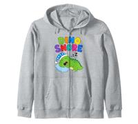 Dino Snore - Divertente Dinosauro Che Dorme T-Rex Dino Lover per Bambini Felpa con Cappuccio