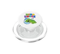 Dino Snore - Divertente dinosauro che dorme T-rex Dino Lover per bambini PopSockets PopGrip per MagSafe