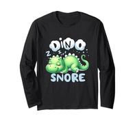 Dino Snore Pigiama con Dinosauro Addormentato, per Feste di buonanotte Maglia a Manica