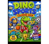 Dino Sports Coloring Book
