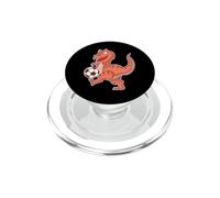 Dino T-Rex gioca a Calcio PopSockets PopGrip per MagSafe