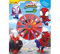 Dino-webs. Spidey e i suoi simpatici amici. Libro pastello. Ediz. a colori. Con 12 mini pastelli