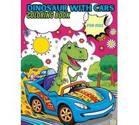 Dino with Cars Coloring Book