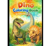 Dino World Coloring Book for Kids