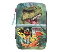 Dino World - Triple Pencil Case Danger ( 0411757 ) Toy NUOVO