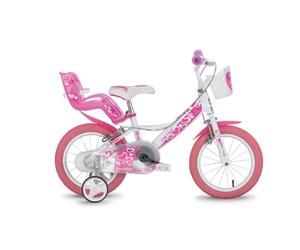 Dinobikes 144RN - Bicicletta per bambini 14 pollici