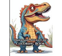 DinoLand Adventures: Coloring Book for kids
