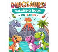 Dinoland! Coloring Book: I love Dinosaurs.