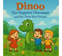 Dinoo: The Happiest Dinosaur and His Three Best Friends: A Heartwarming Children’s Storybook About Friendship, Adventure, and a Gentle Dinosaur Guardian