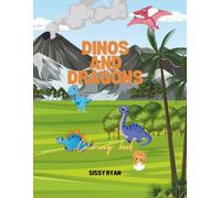 Dinos and Dragons: Coloring Book